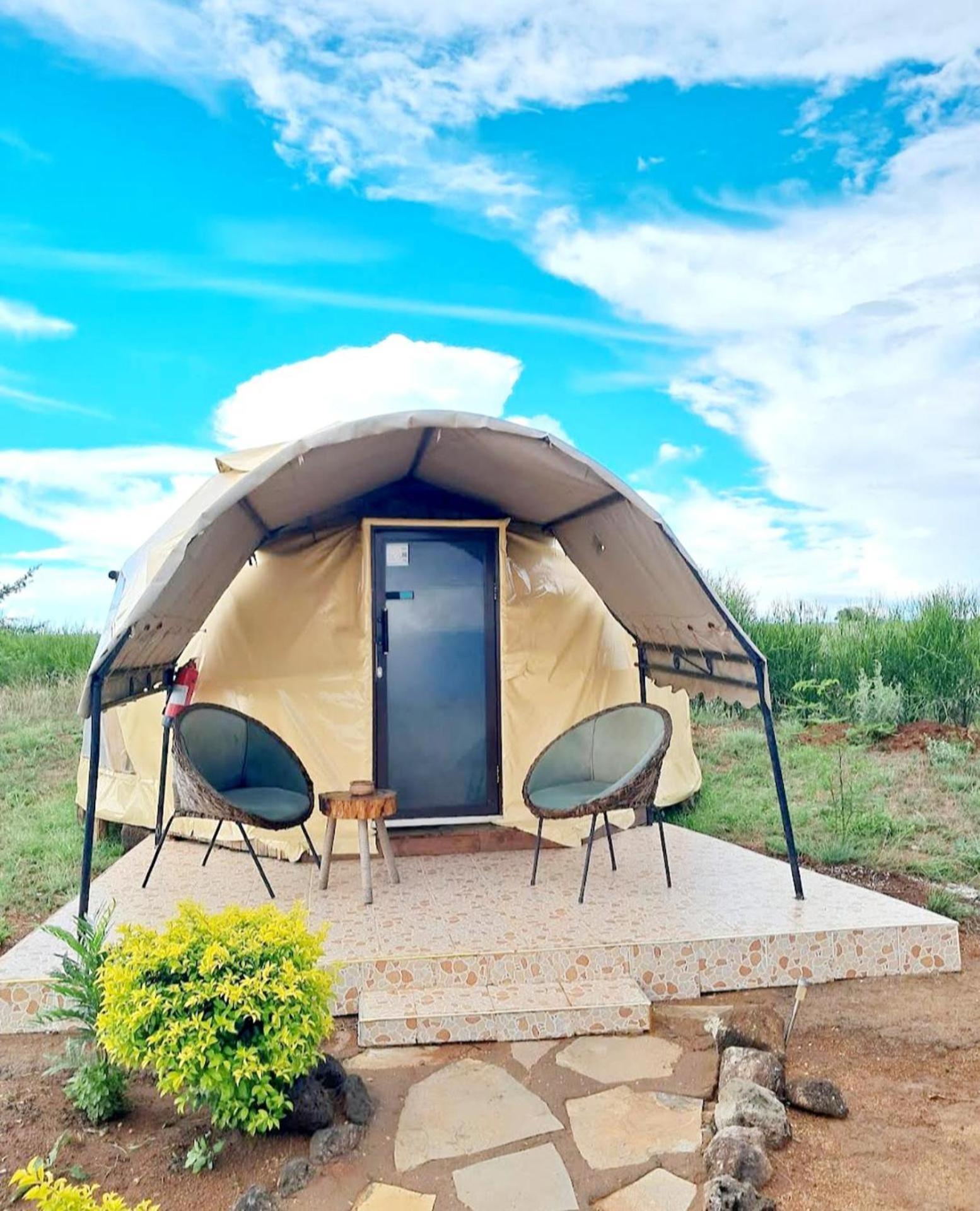 Amanya 1-Bed Leopard Tent Amboseli Buitenkant foto